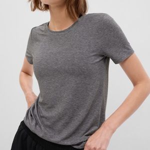 *New* GapFit Breathe T-Shirt (charcoal grey, large petite)